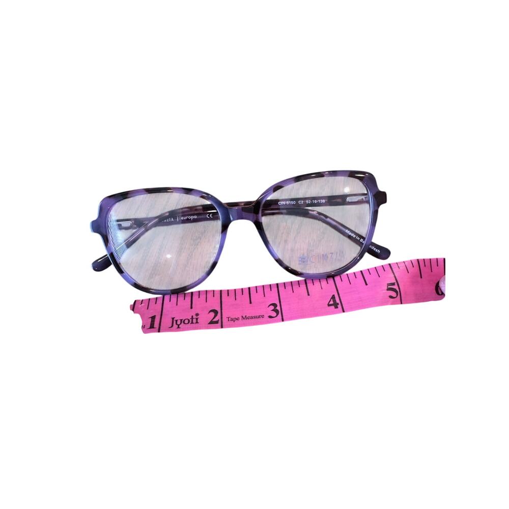 NWOT Cinzia Violet Demi Eyeglasses